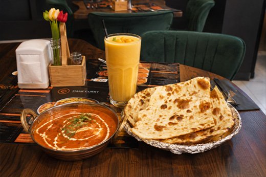 indian food on table